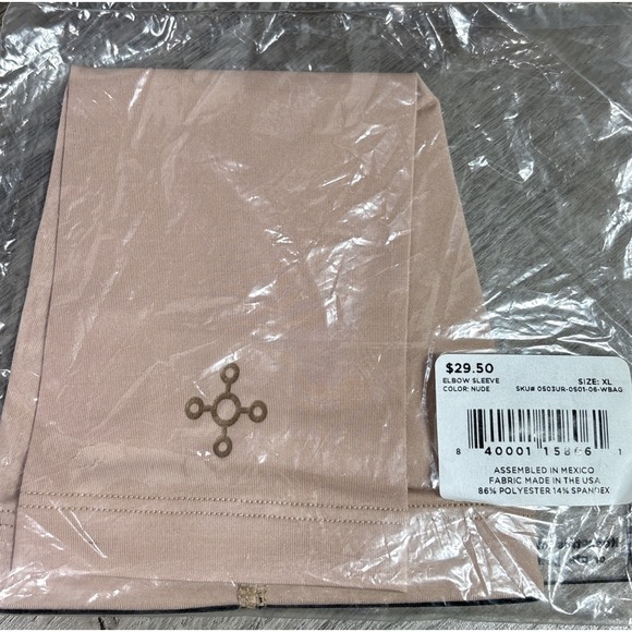 4 Tommie Copper Women's‎  Nude Compression Elbow Sleeves Size XL - Picture 2 of 4